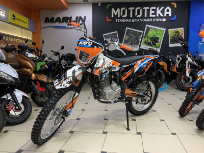 Мотоцикл кроссовый / эндуро KAYO (Кайо) K1 250 MX 21/18 (заводская упаковка, 1560012-790-2111)