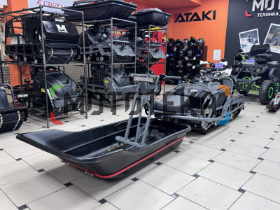 Мотобуксировщик Тофалар ТУНДРА Long Толкач 600, 20 л.с., с реверсом, с электростартером, с подогревом, катковая