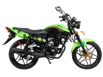 Мотоцикл дорожный Racer (Рейсер) RC150 - 23 Tiger зелёный с ПТС