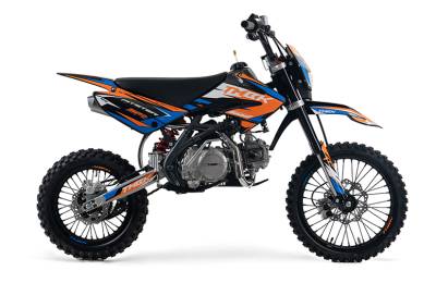 Питбайк TMBK PITSTER SP2 125 Orange Blue Питбайк TMBK PITSTER SP2 125 Orange Blue