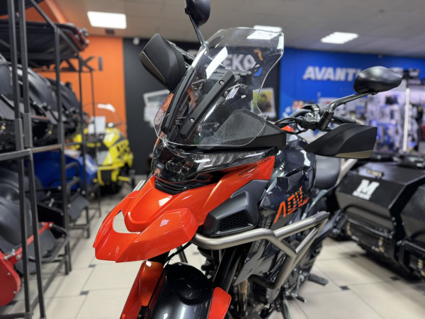 Мотоцикл дорожный Zontes (Зонтес) ZT350 - T (4T ZT184MP EFI) 19/17 (2023 г.) оранжевый с ПТС | Мототека