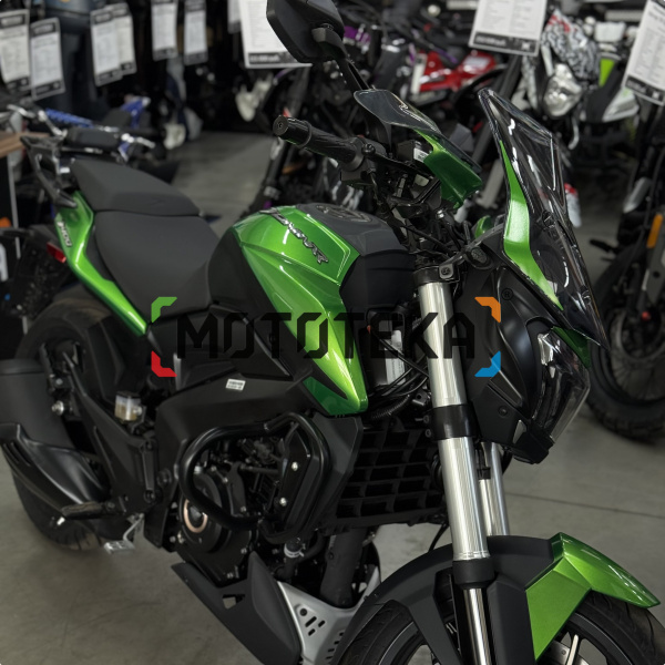 Мотоцикл дорожный BAJAJ (Баджадж) Dominar 400UG Touring зелёный с ПТС | Мототека